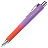 OLOVKA KEMIJSKA GUMIRANA POLY BALL FLOW FABER CASTELL 241133 CRVENO-LJUBIČASTA (60918)