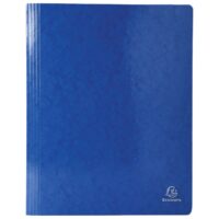 FASCIKL MEHANIKA EURO PREŠPAN KARTON A4 355G EXACOMPTA 380807B TAMNOPLAVI (61097)