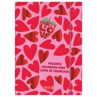 BOJANKA B5 16L PLUS NALJEPNICE FRUITY LOVE BRUNNEN 10-48124 522 (61610)