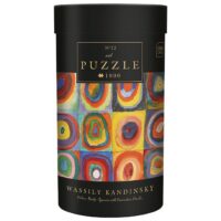 PUZZLE 1000 KOM TUBA ART.12 WASSILY KANDINSKY "SQUARES WITH CONCENTRIC CIRCLES" INTERDRUK (61675)