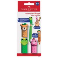 ČEP-NASTAVAK ZA BOJE DRVENE JUMBO XXL GRIPPY PK3 FABER CASTELL 110705 BLISTER (61730)