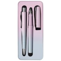 GARNITURA OLOVKA KEMIJSKA PLUS NALIVPERO POLY FLOW U MET.KUT. FABER CASTELL 241054 SVIJETLOPLAVA-SVIJETL (61768)