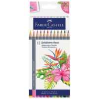 BOJE DRVENE-VODENE 12BOJA TROPICAL GOLDFABER AQUA FABER CASTELL 114610 (61777)
