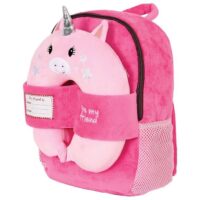RUKSAK MINI S ODVOJIVIM JASTUKOM ZA PUTOVANJE LILY UNICORN PERLETTI 13098 (61882)