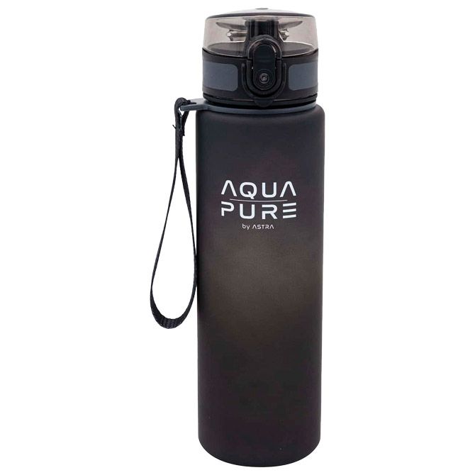 BOCA 600 ML AQUA PURE ASTRA 511025020 SIVO/CRNA (61993)