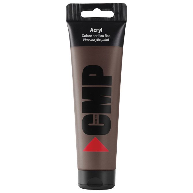 BOJA AKRILNA 150 ML PVC TUBA PRIMO CMP. 02TA150745 ZAGASITO SMEĐA (62209)