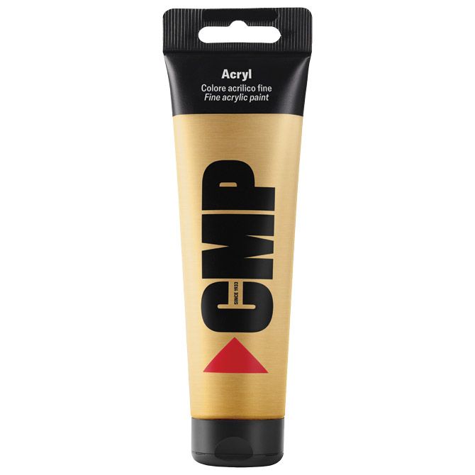 BOJA AKRILNA 150 ML PVC TUBA PRIMO CMP. 02TA150920 ZLATNA (62212)
