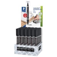 STALAK S MARKERIMA PERMANENTNIM OBOSTRANI 0,6 I 1,5MM LUMOCOLOR PK30 STAEDTLER 348-9 CA30 CRNI (62283)