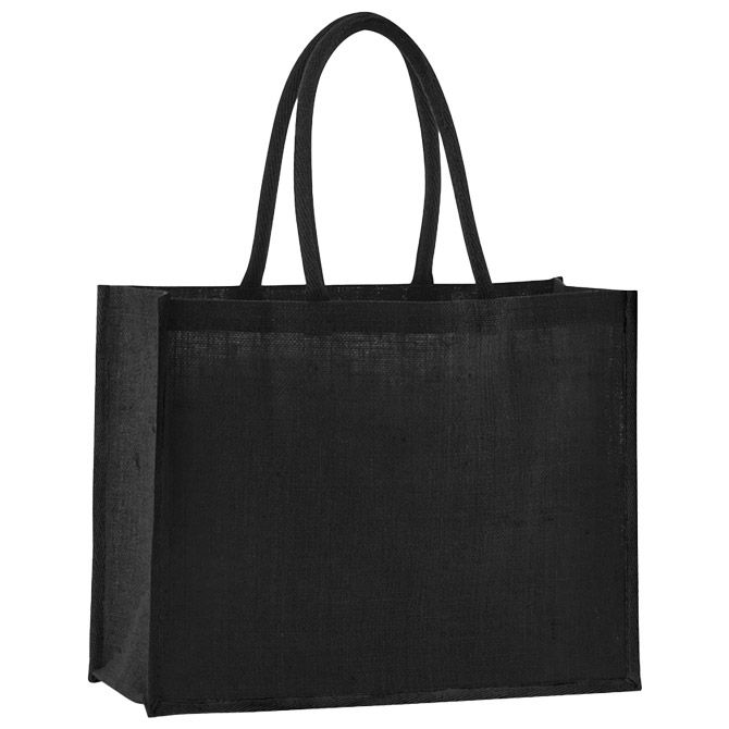 VREĆICA ZA KUPOVINU JUTA 42X33X19 CM BEECHFIELD W470 CRNA (62341)