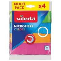PRIBOR ZA ČIŠĆENJE-KRPA ČAROBNA 36X34 MIKROFIBRA PK4 VILEDA (62412)