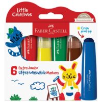 FLOMASTER ŠKOLSKI 6BOJA JUMBO EXTRA FABER CASTELL 155209 BLISTER (62809)