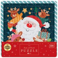 PUZZLE 49 KOM U OKVIRU CHRISTMAS "SANTA & FRIENDS" INTERDRUK (62896)