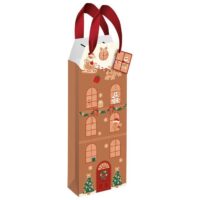 VREĆICE UKRASNE-BOCA 13X36X10 CM NOVOGODIŠNJE CHRISTMAS INTERDRUK SORT (62940)