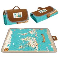 PODLOGA ZA PIKNIK I PLAŽU 200X200 CM WORLD PERLETTI 13152 (63001)