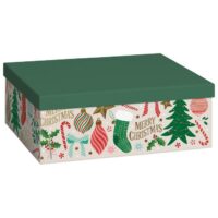 KUTIJA UKRASNA KARTONSKA X-MAS 24X33X12CM STEWO 5056 47 (63068)