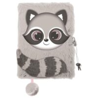 DNEVNIK S KLJUČEM A5 96L MY LITTLE FRIEND RACCOON 5076 (63097)