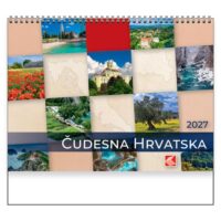 KALENDAR "ČUDESNA HRVATSKA" SPIRALA KAL. (63373)