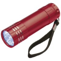 Svjetiljka ručna 9 led metalna easy 190405 crvena (900001263)