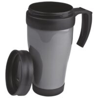 Šalica termo 400ml pvc easy 561007 metalik siva (900001381)