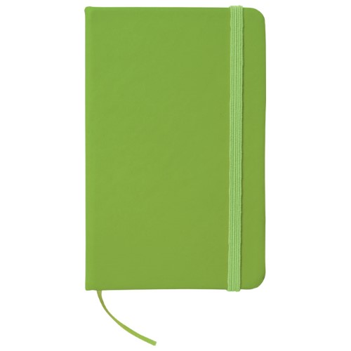 Notes A6 crte 96l šamoa s gumicom midoceanbrands mo180048 svijetlo zeleni (900002594)