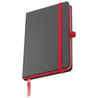 Notes A6 crte 80l šamoa s gumicom rostock easy 341105 crno/crveni (900005067)