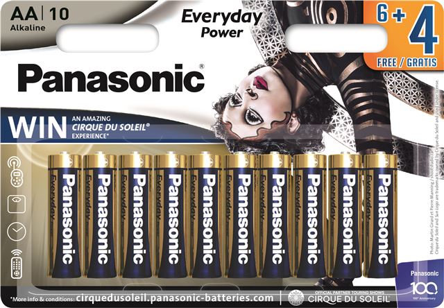 Baterije AA Alkalne Panasonic baterija LR6EPS