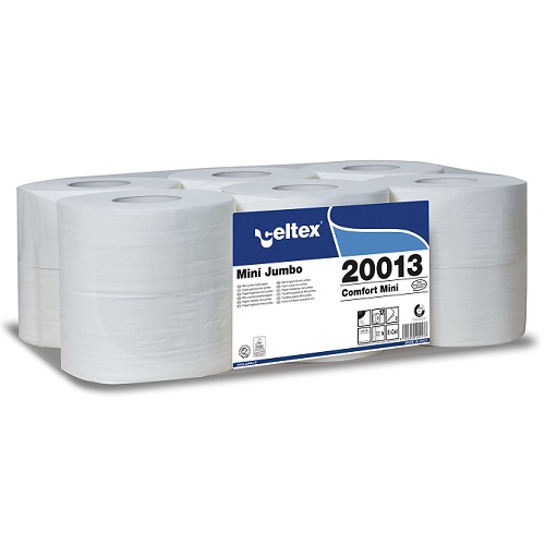Toaletni papir MINI JUMBO rola 130m WC papir u roli 12 rol/pak Celtex 20013