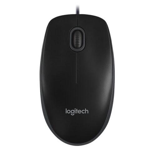 Miš Logitech B100, OEM, optički, crni, USB